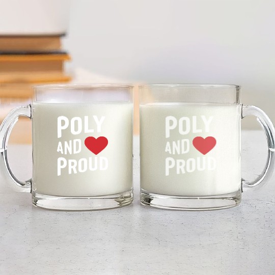 Polyamorous community Polyamorous Parenting Loving Glass Mugs