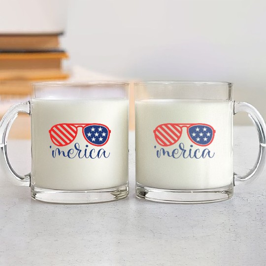 merica Glass Mugs
