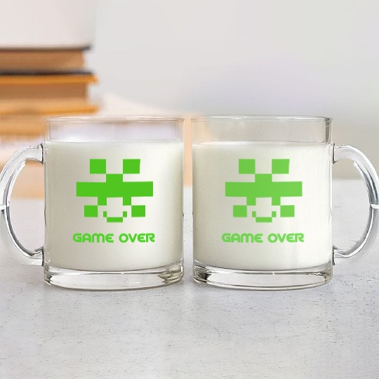 Game over Glass Mugs