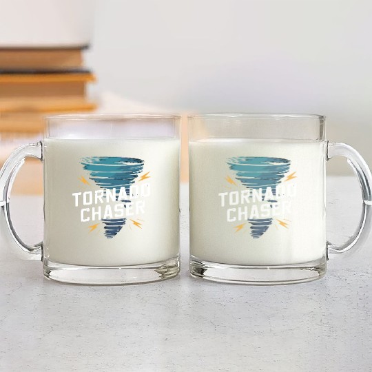 Tornado Chasing Adventures: Embrace Nature's Fury Glass Mugs