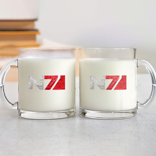 Mass Effect N7 Essential Glass Mugs