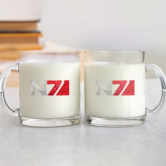 Mass Effect N7 Essential Glass Mugs