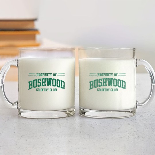 Bushwood Country Club 1980 Vintage Glass Mugs