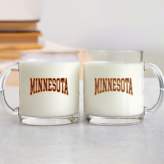Minnesota Designs Glass Mugs