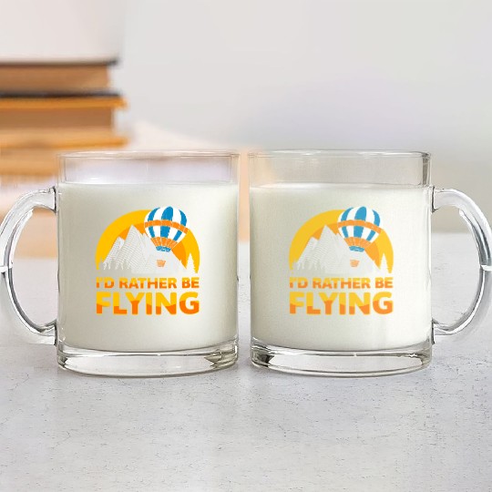 Balloon Company Colors Adventure Glass Mugs