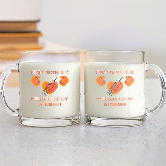 Todays prescription Love Single Hot Doctor Nurse Glass Mugs