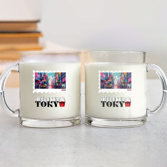 Tokyo: The Pulse of the Future Glass Mugs