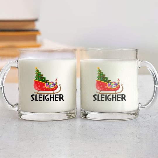 Sleigher Glass Mugs