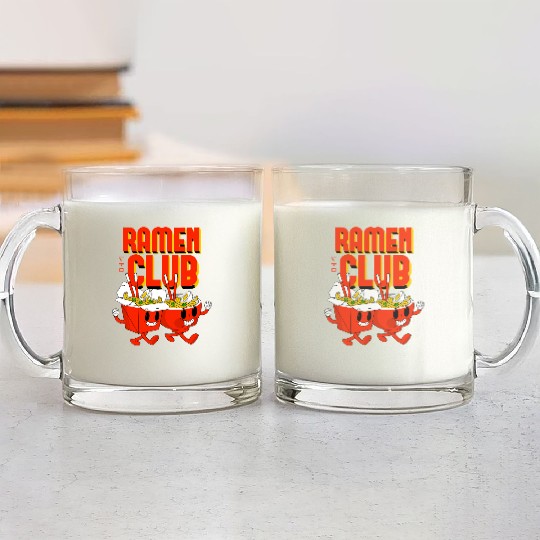 Ramen Club Glass Mugs