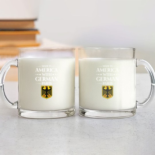 Made In America With German Parts US Glass Mugs