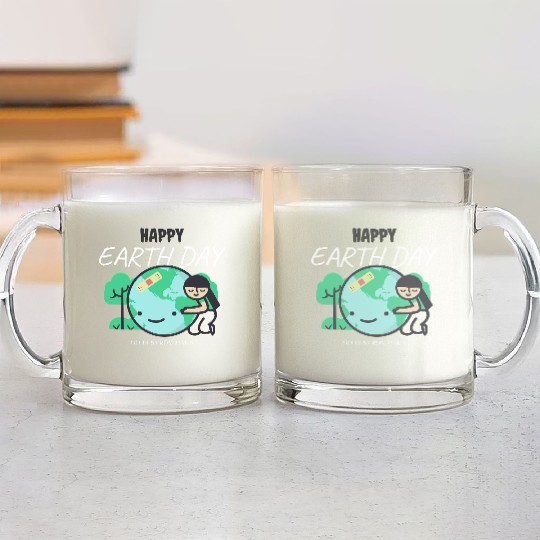 Funny Earth Day Glass Mugs – Go Destroy Mars Quote