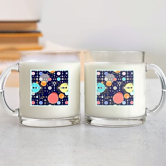 Joyful Bubble Universe Vision Glass Mugs