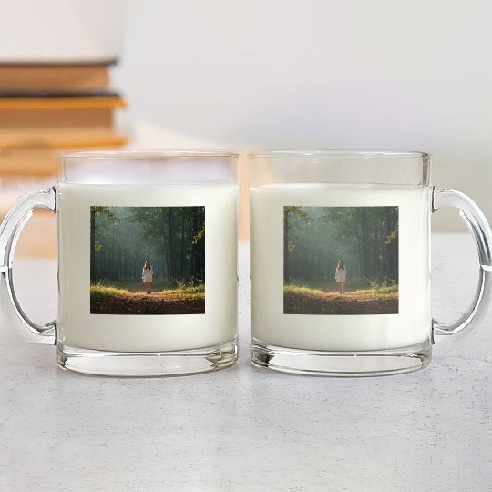 Enchanted Forest Mystique Glass Mugs