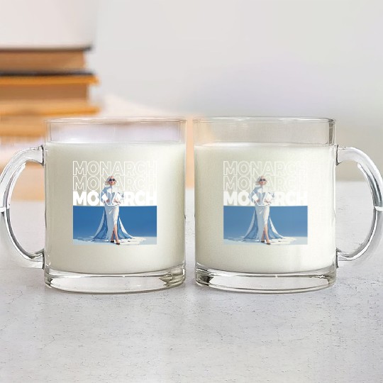 MONARCH – Silence in Command Glass Mugs