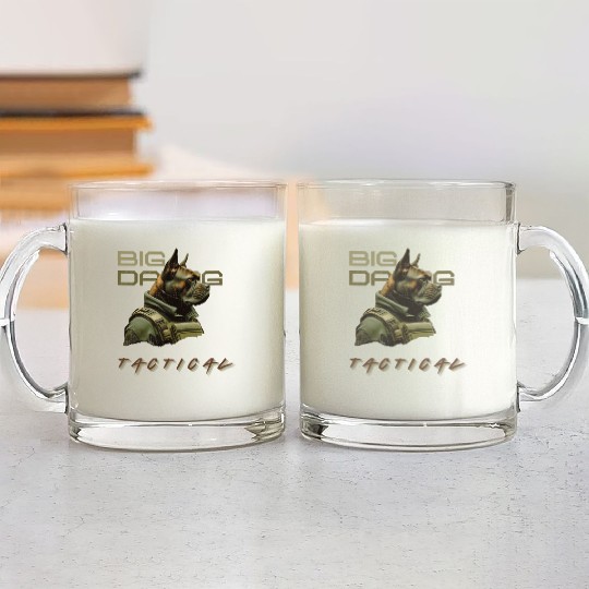 Big Dawg Tactical – Military K9 Dog Glass Mugs