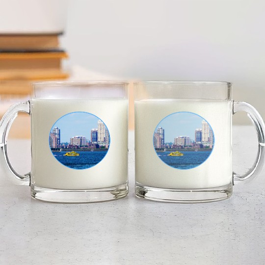 New York Water Taxi Glass Mugs