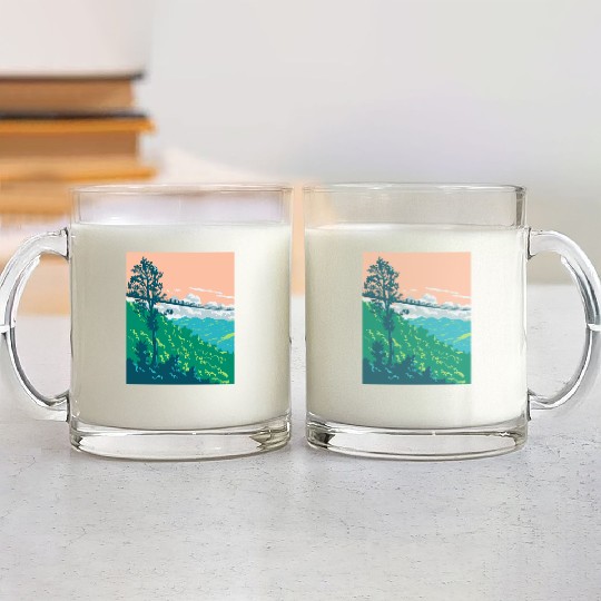 Great Smoky Mountains National Park in Gatlinburg  Glass Mugs