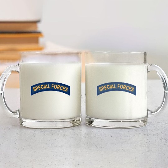 Special Forces tab Glass Mugs