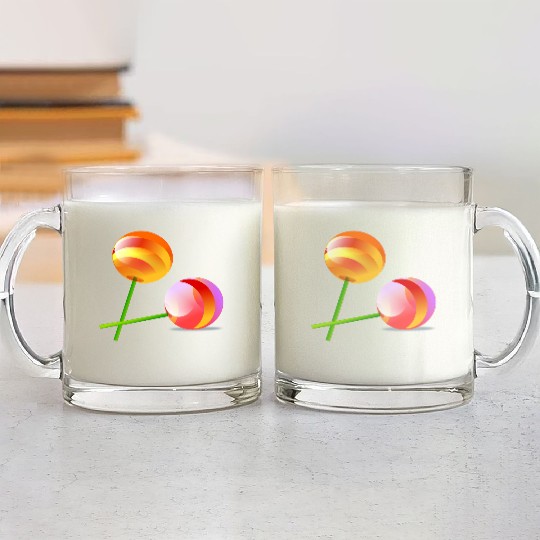 lollipop Glass Mugs
