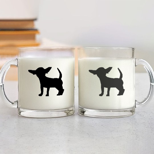 Chihuahua Glass Mugs