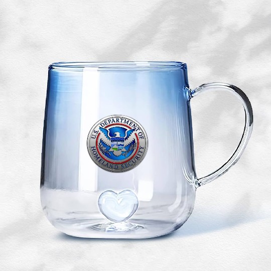 Department of Homeland Security (DHS) Gradient Glass Mugs