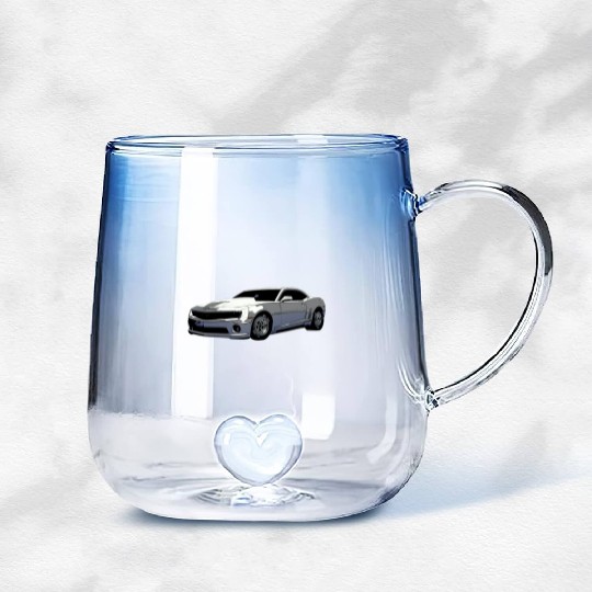 Copo Camaro Gradient Glass Mugs