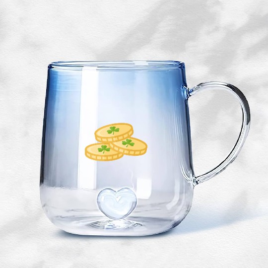 St. Patrick's Day Gradient Glass Mugs