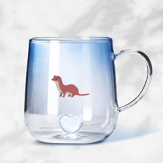 weasel Gradient Glass Mugs