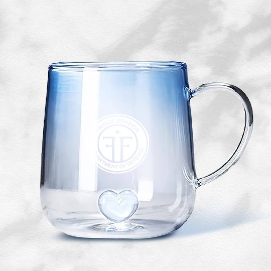 Womens Fringe Division Ladies Fitted Tv Sci Fi Com Gradient Glass Mugs