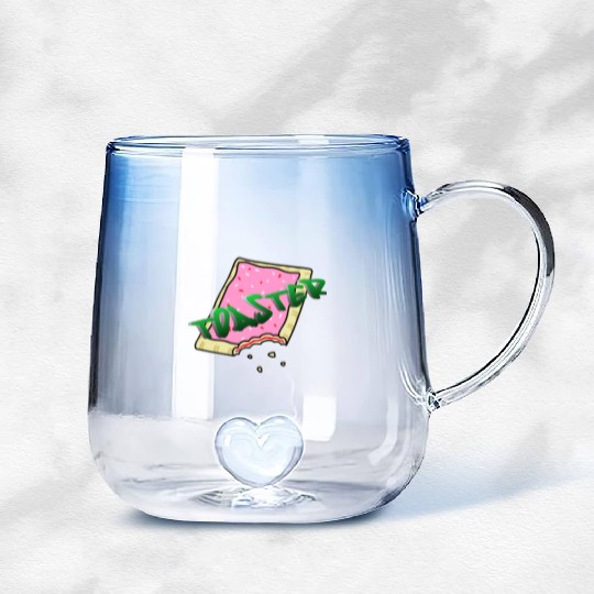 Toaster's Midnight Snack Gradient Glass Mugs