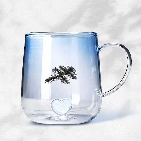 Griswold Christmas Cat Gradient Glass Mugs