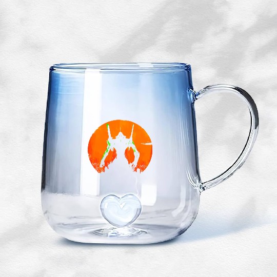 Evangelion Gradient Glass Mugs