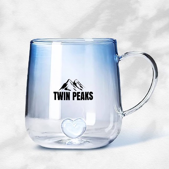 TWIN PEAKS Gradient Glass Mugs
