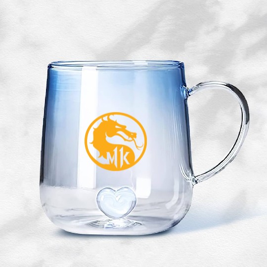 Mortal Kombat - Video Game Gradient Glass Mugs