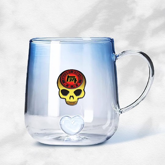 Retro TEQ Toyota Japan Gradient Glass Mugs