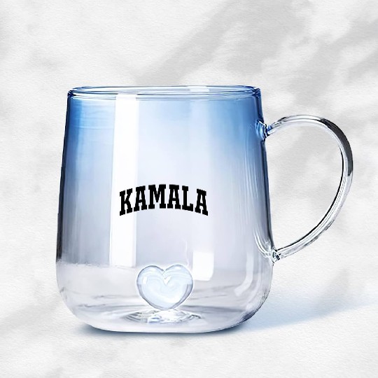 Joe Biden Kamala Harris, Kamala Harris College Gradient Glass Mugs