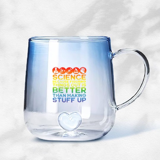 Science Gradient Glass Mugs Science Gradient Glass Mugs Science Is Real Scienc