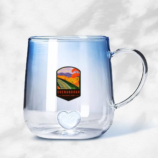 Shenandoah National Park Gradient Glass Mugs