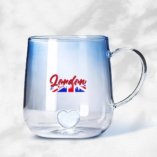 London Gradient Glass Mugs