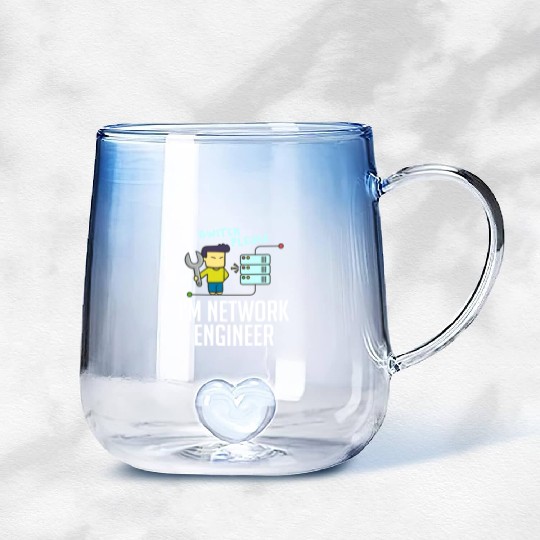 Network Engineer Director Computer Engineering Gradient Glass Mugs