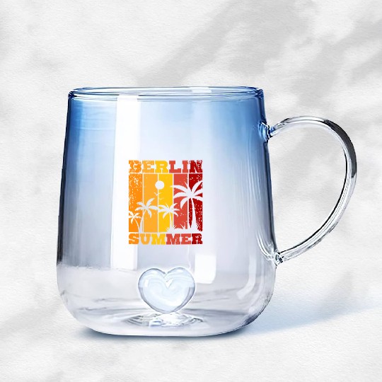 Berlin summer Gradient Glass Mugs