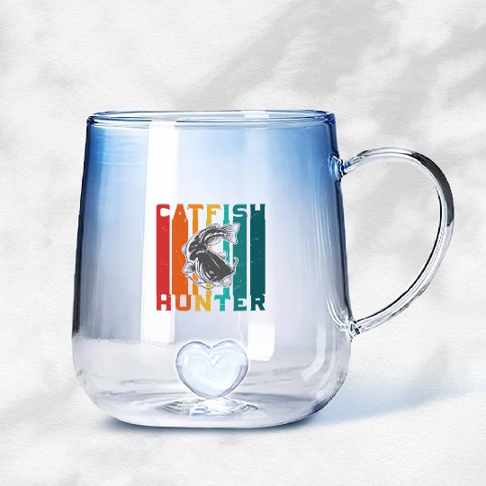 Catfish Hunter Gradient Glass Mugs