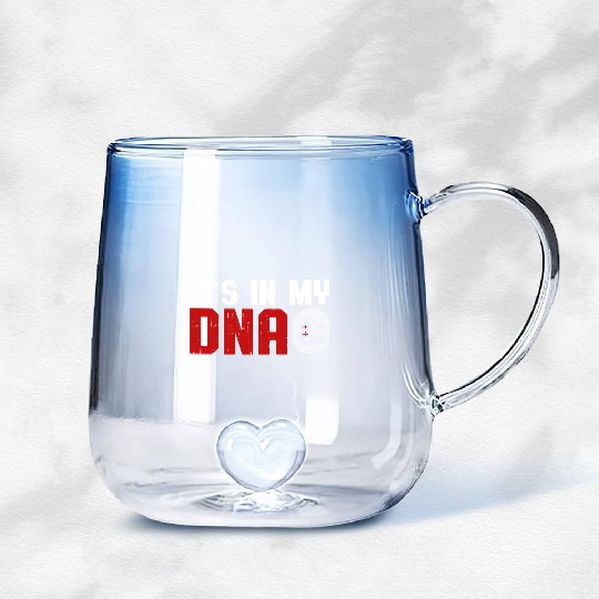 Columbus Day Italian Pride Gradient Glass Mugs