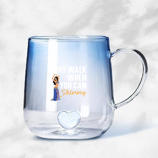 Belly Dancing Is The Best Antidepressant Shimmy Gradient Glass Mugs