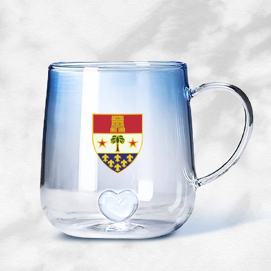 Army 110th Infantry Regiment wo Txt X 300 Gradient Glass Mugs
