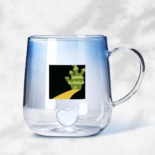 Back to home spider bite. New design. Gradient Glass Mugs