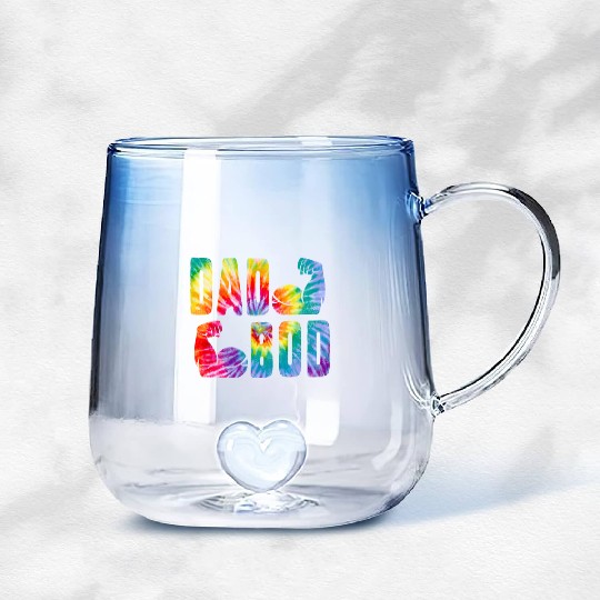 Dad Bod Muscle Building Gym Father's Day Gift for Gradient Glass Mugs