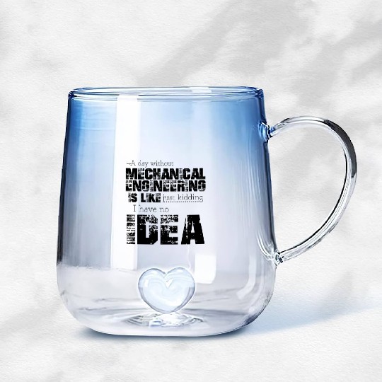 Mechanical engineering Gradient Glass Mugs