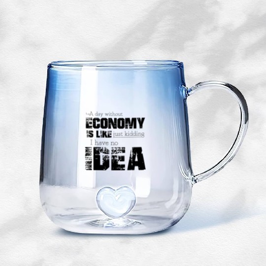 Economy Gradient Glass Mugs