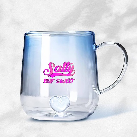 Salty But Sweet 9 Gradient Glass Mugs